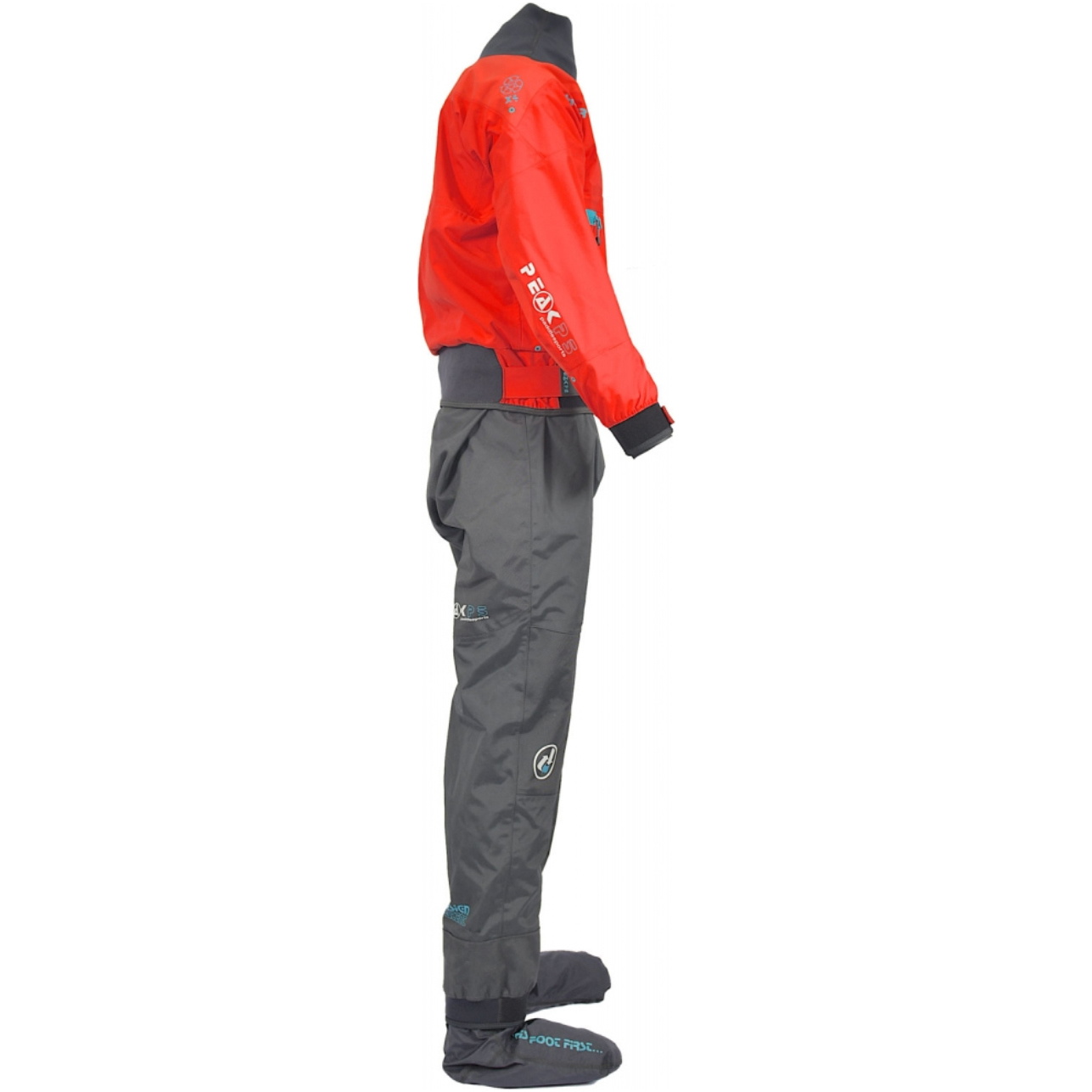 2026 Peak PS Mens Whitewater One Piece Drysuit 25WWOP - Red